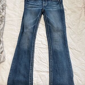 Miss Me Low Rise Boot Stretch Jean